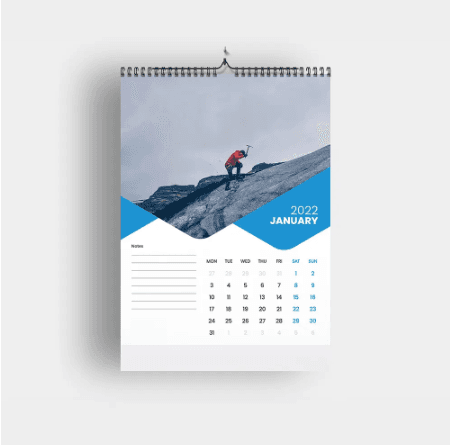 Wall calendar hero